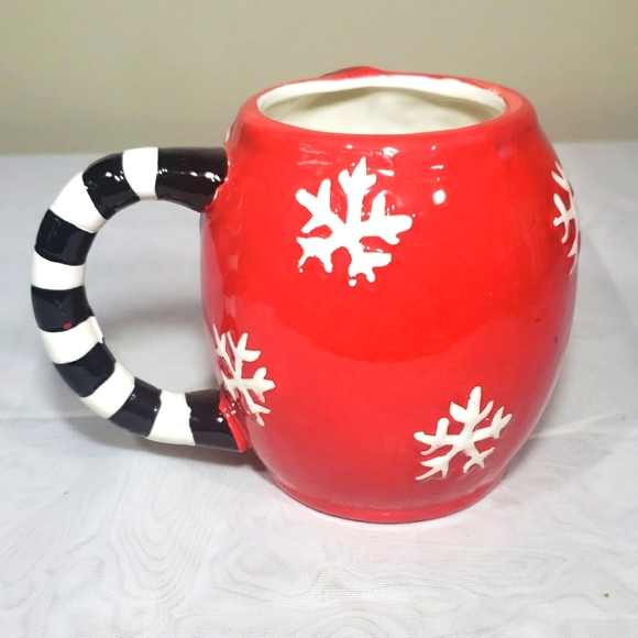 Vintage  Snowman Mugs Set Pal  Collectible Ceramic Cups In Box - Picture 7 of 13